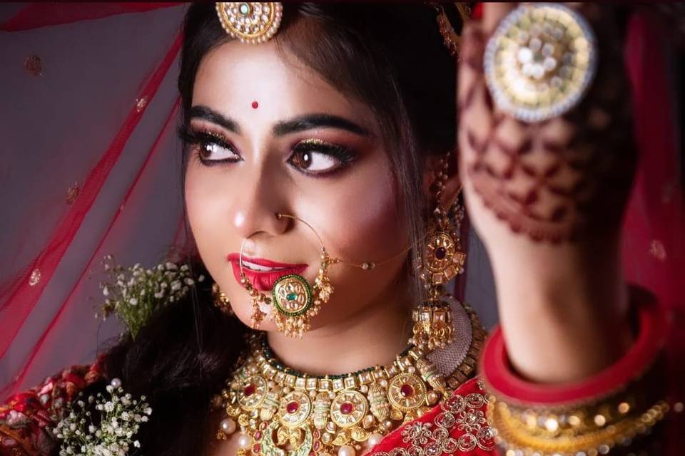 Bridal makeup