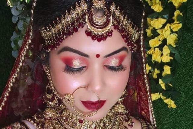 Bridal makeup