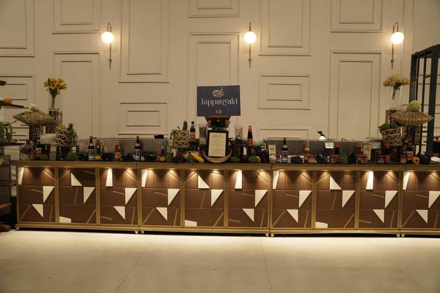Catering setup
