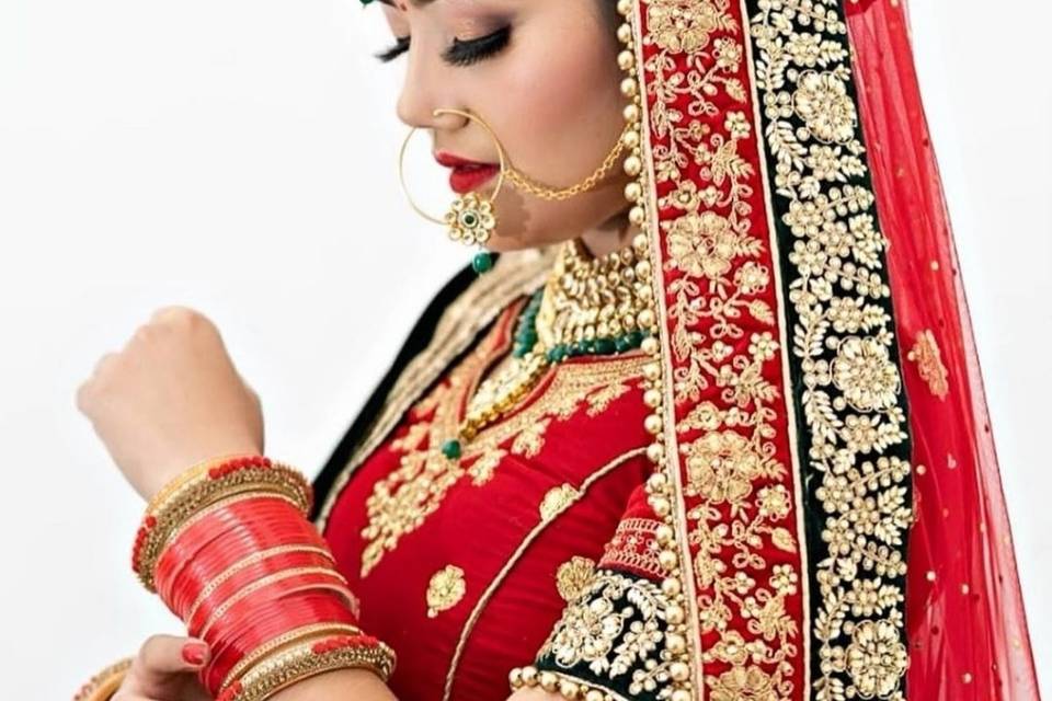 Bridal makeup