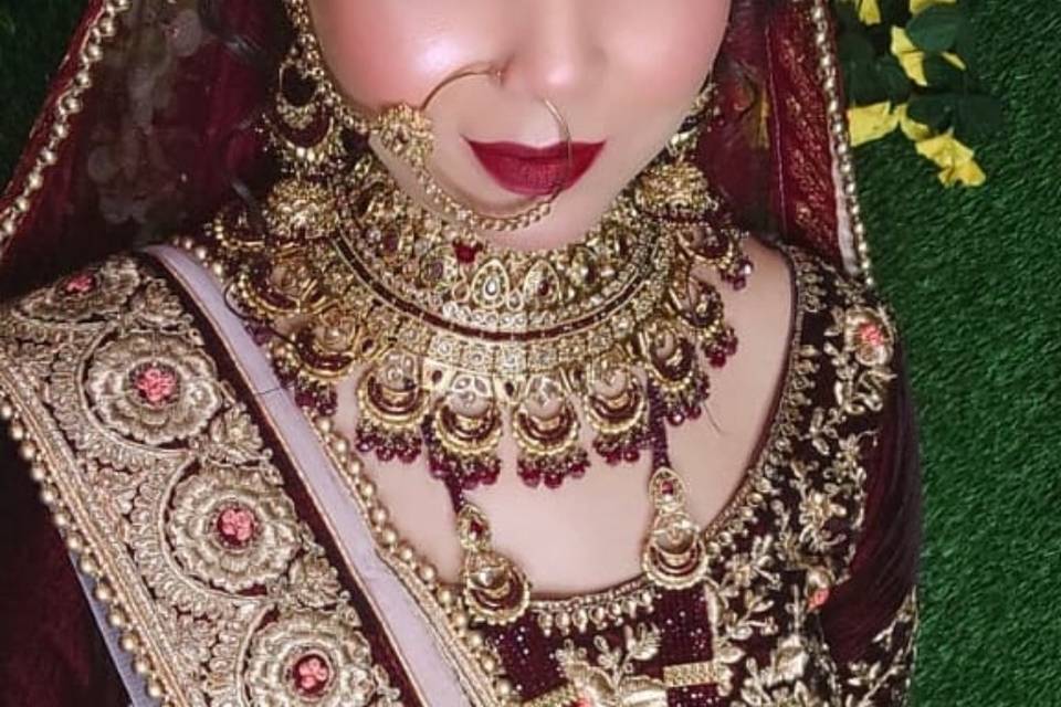 Bridal makeup