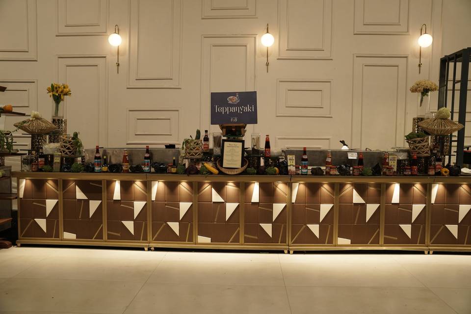 Catering setup
