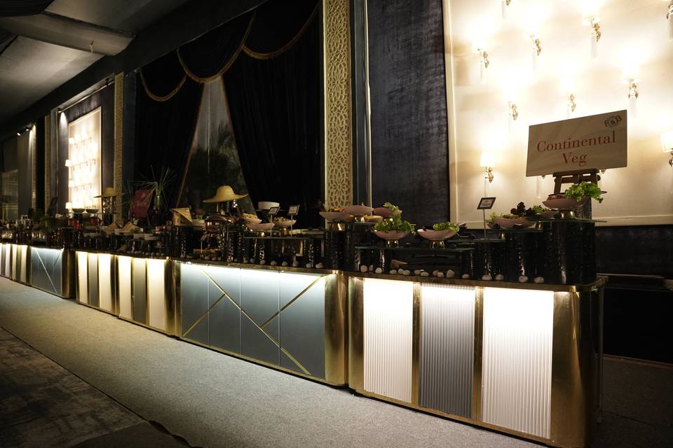 Catering setup