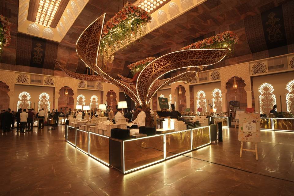 Catering setup