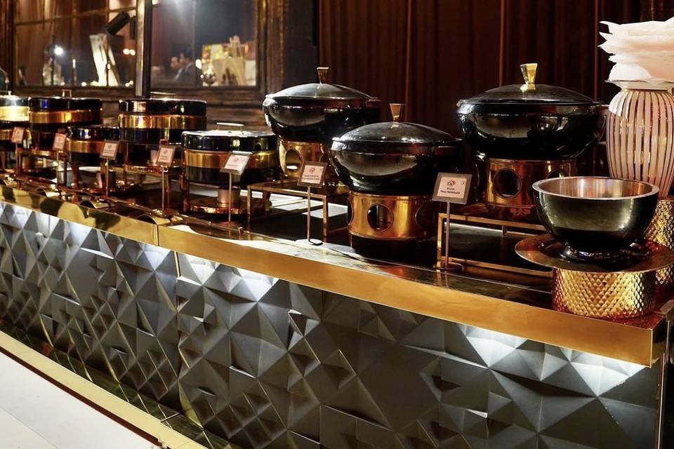 Catering setup