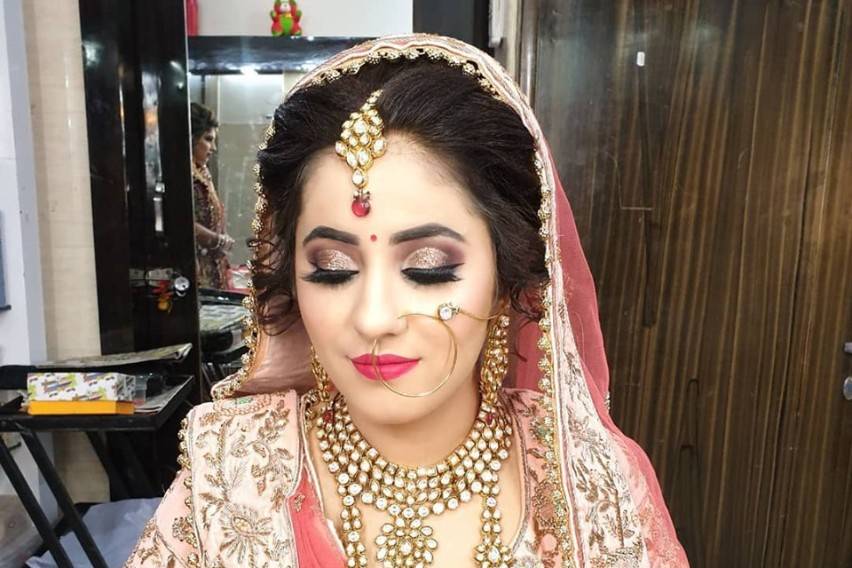 Bridal makeup