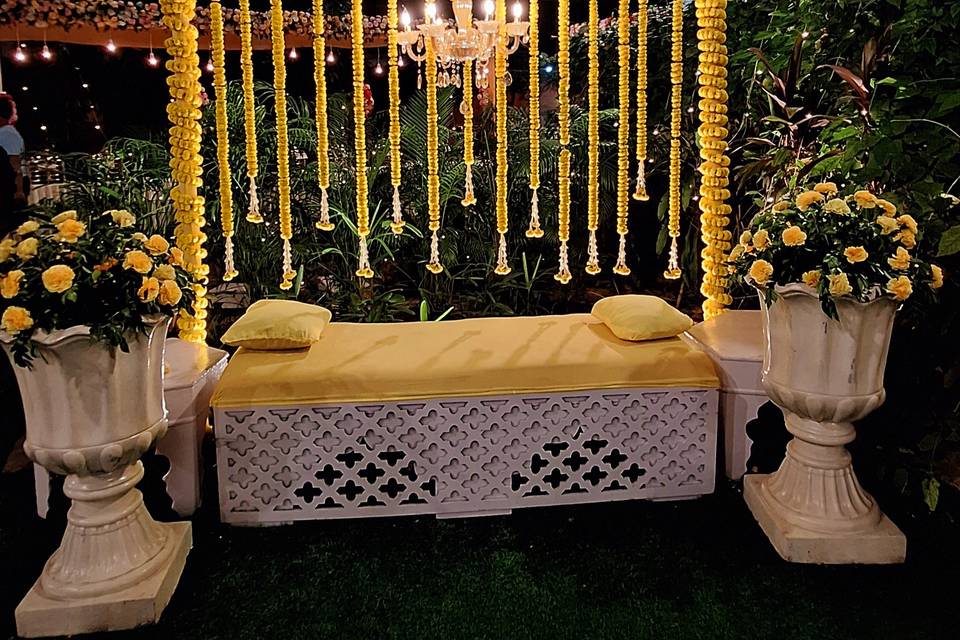 Haldi decor