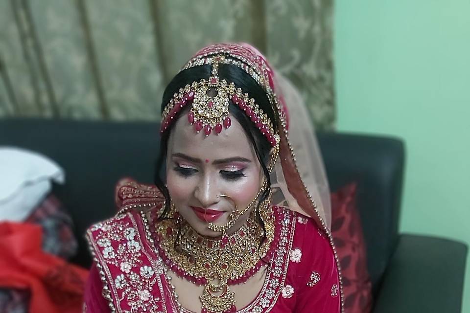 Bridal makeup