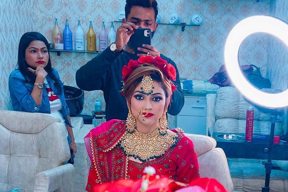 Bridal makeup