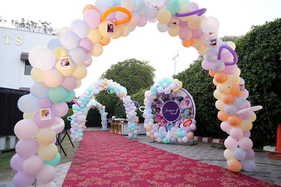 Birthday Entry Decoration