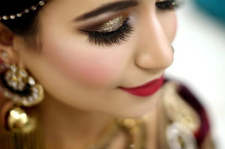 Bridal makeup