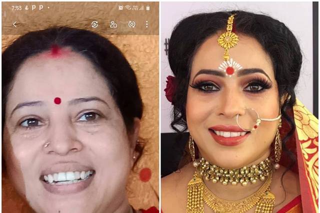 Bridal makeup