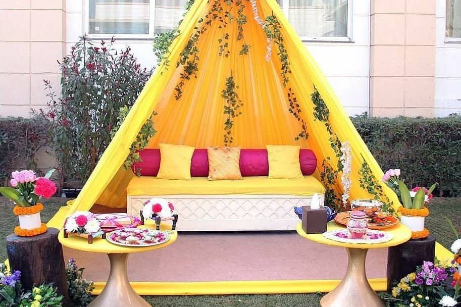 Haldi decor