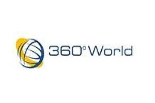 360 degree world logo