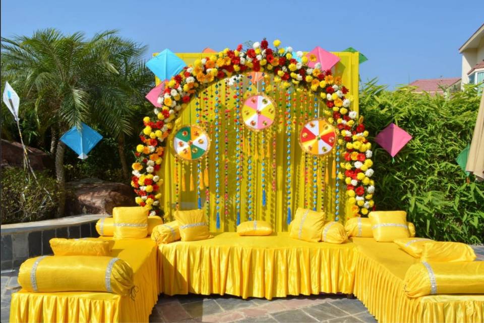 Haldi decor