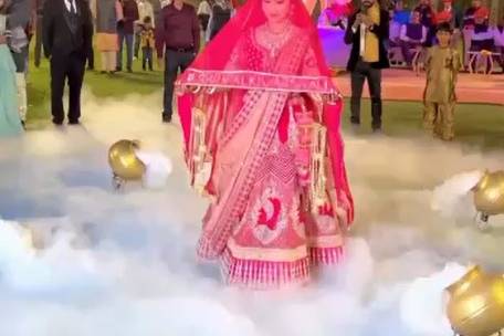 Bride's entry