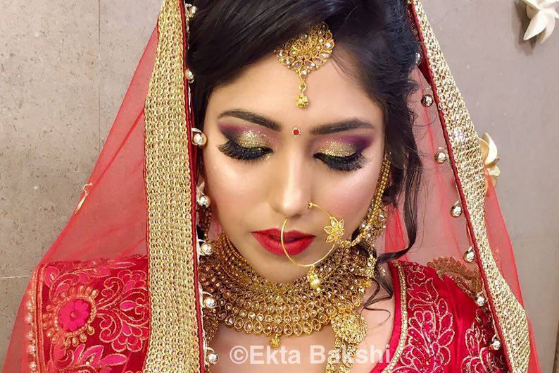 Bridal makeup