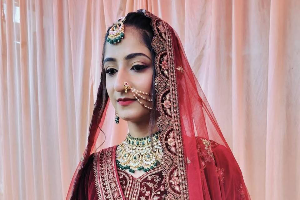 Bridal makeup