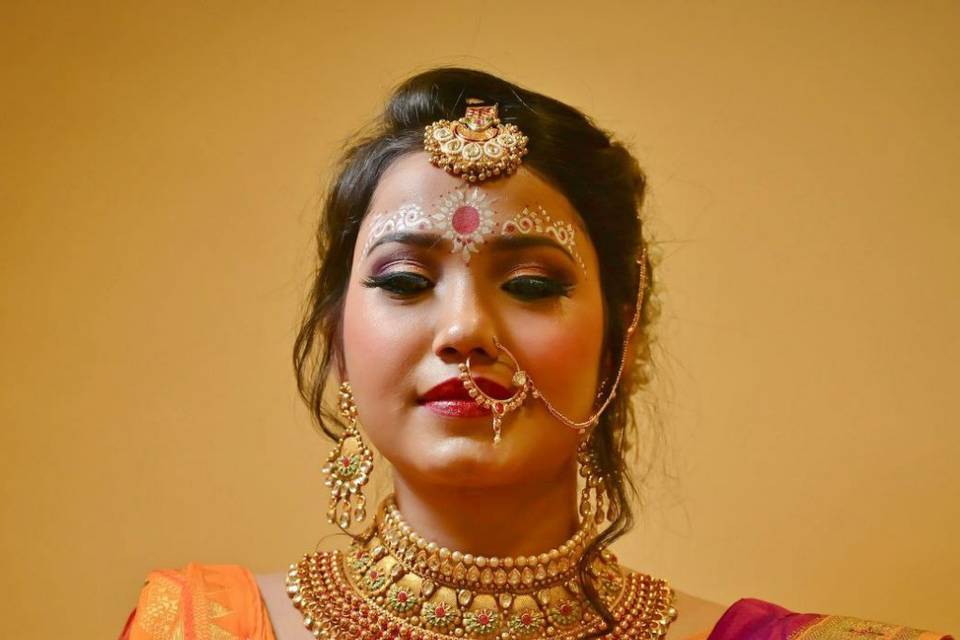 Bridal makeup