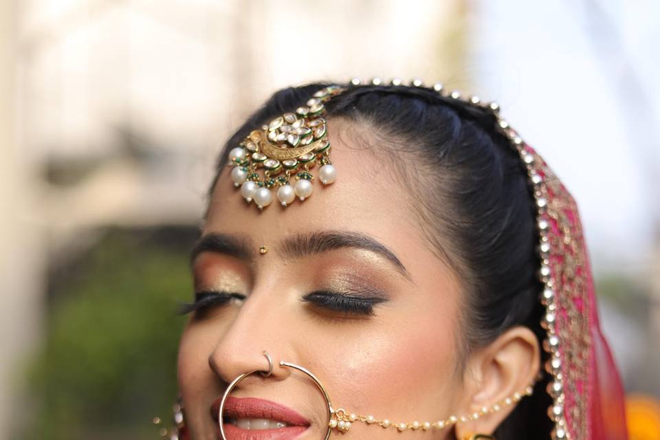 Bridal makeup