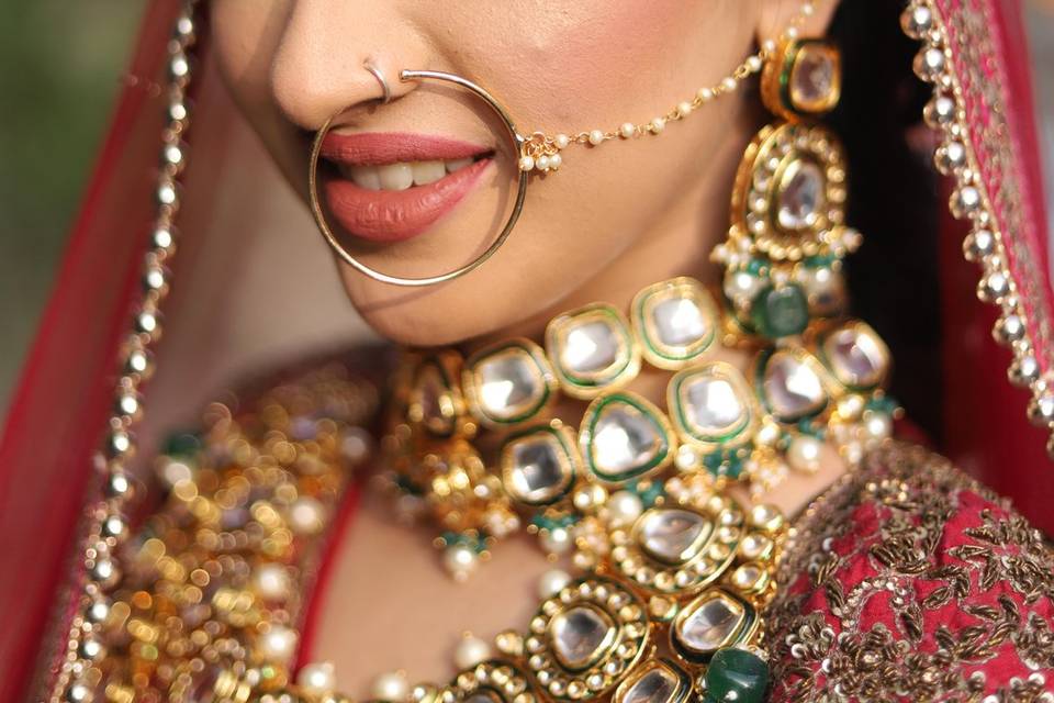 Bridal makeup