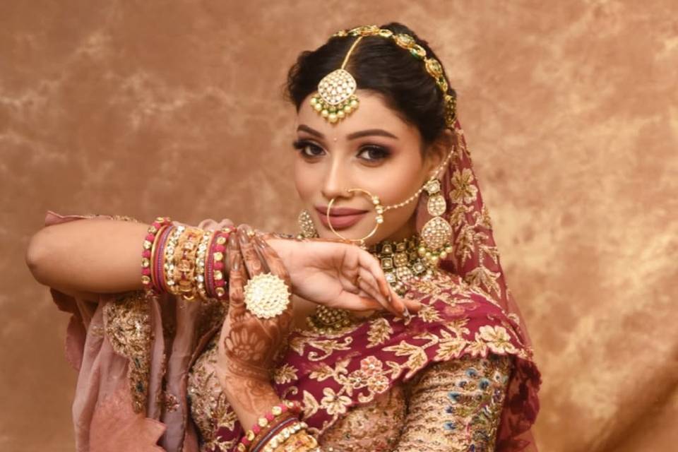 Bridal makeup