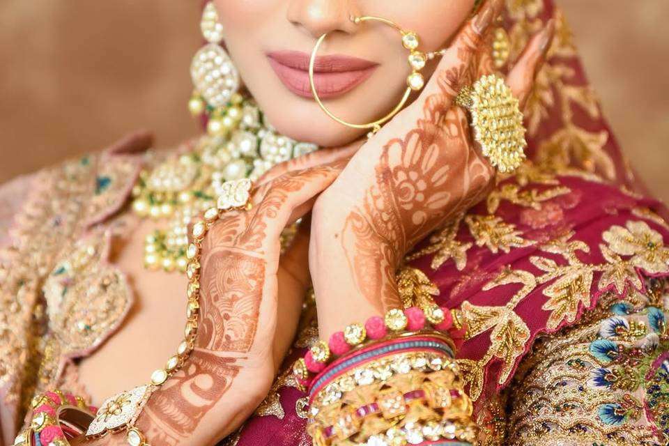 Bridal makeup