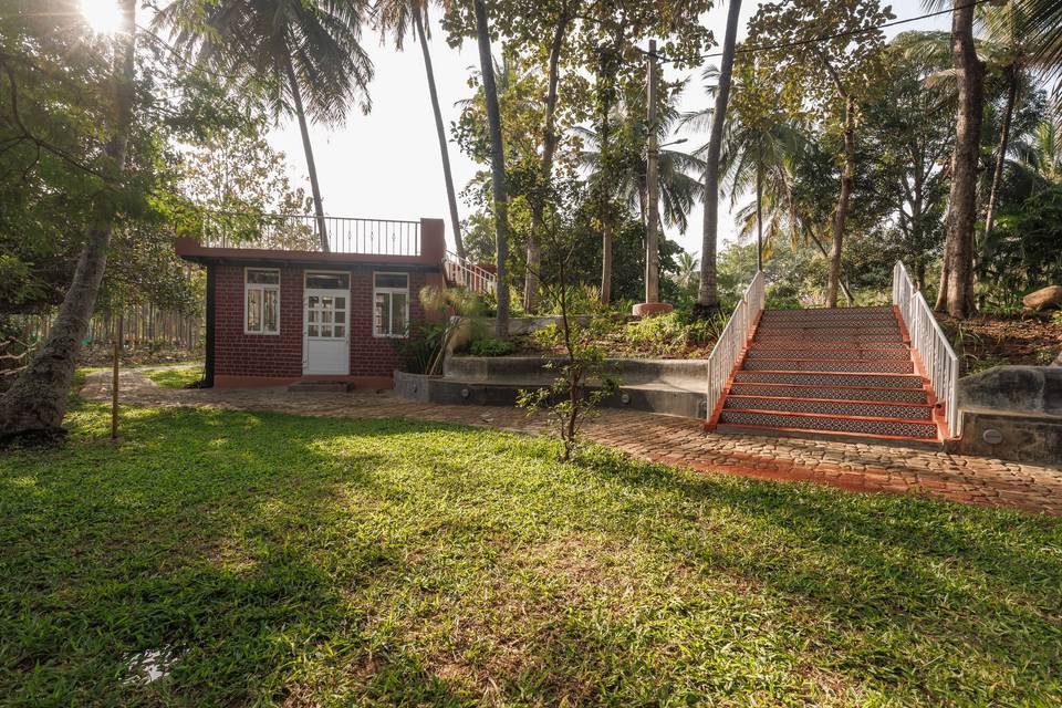 Dining area lawn