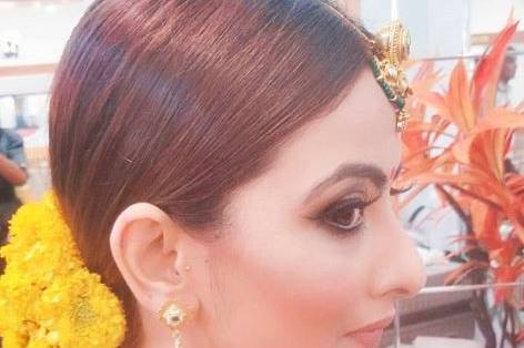 Bridal makeup