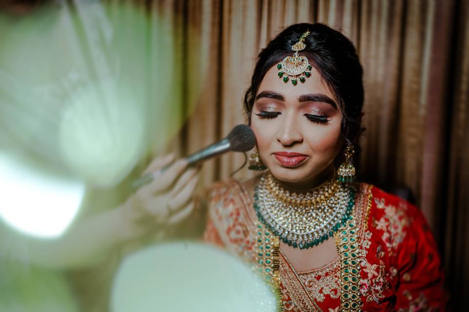 HD bridal makeup