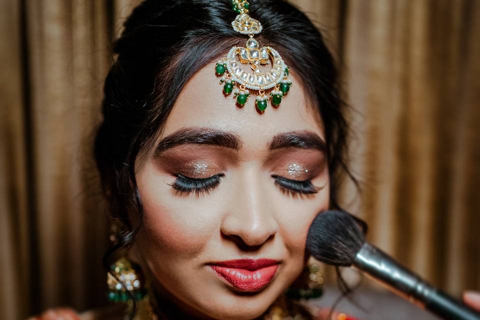 HD bridal makeup