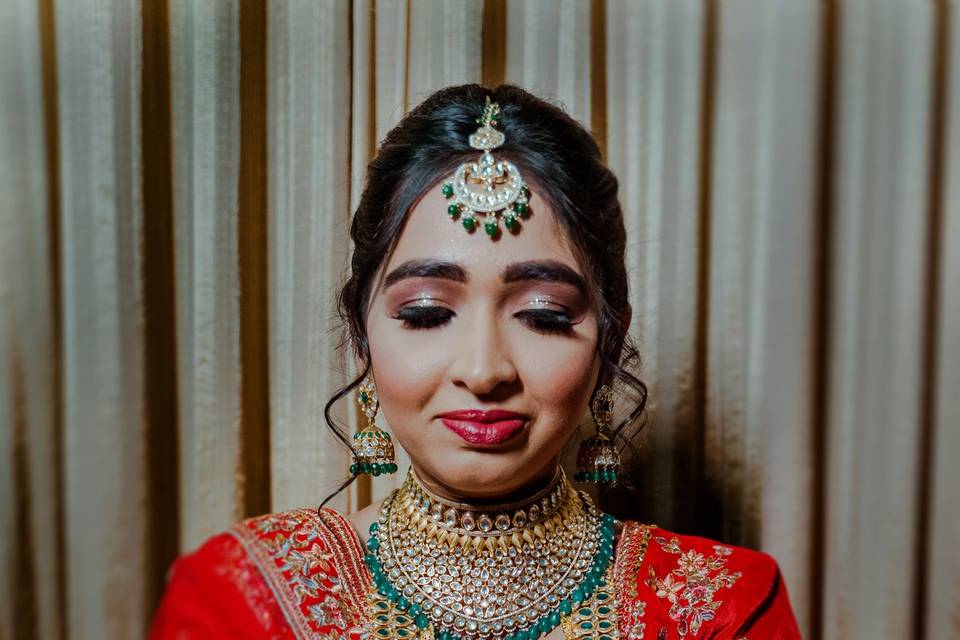 HD bridal makeup