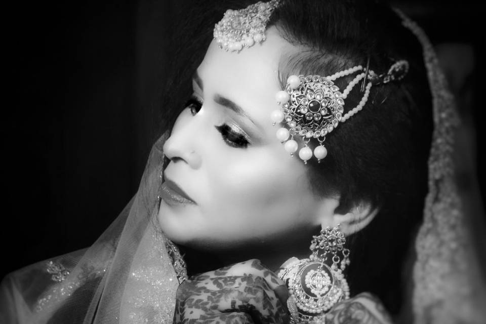 HD makeup for nikkah