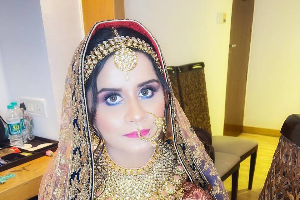 HD makeup for walima