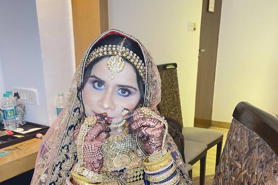 HD makeup for walima