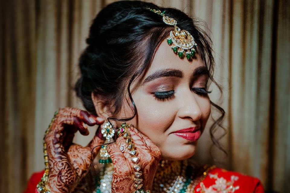 HD bridal makeup