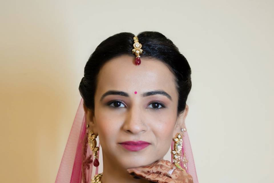 Bridal makeup