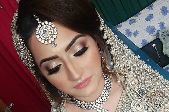 Bridal makeup