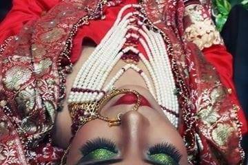 Bridal makeup