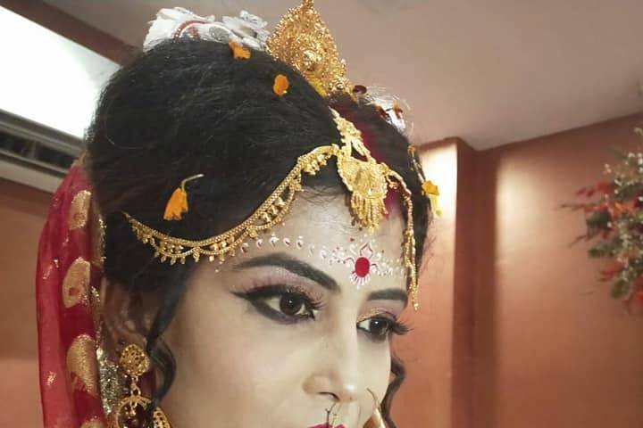 Bridal makeup