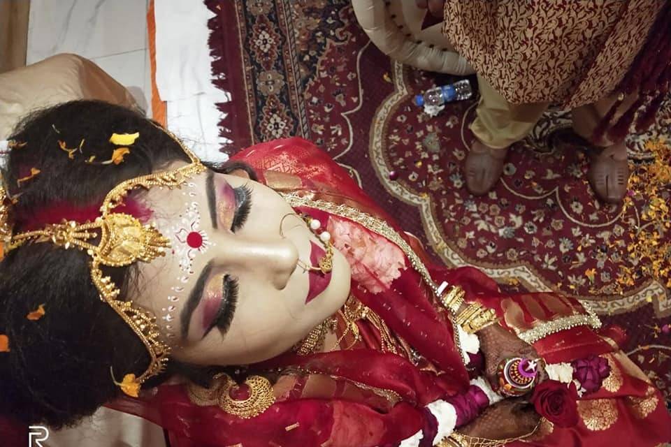 Bridal makeup