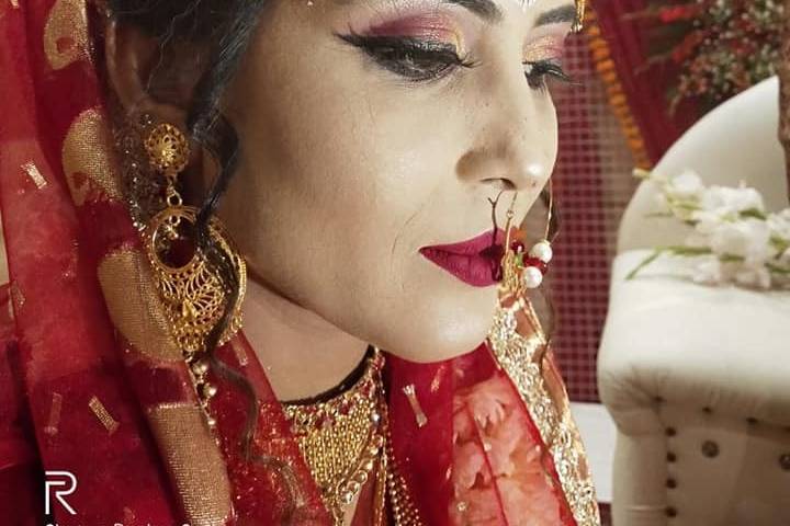 Bridal makeup