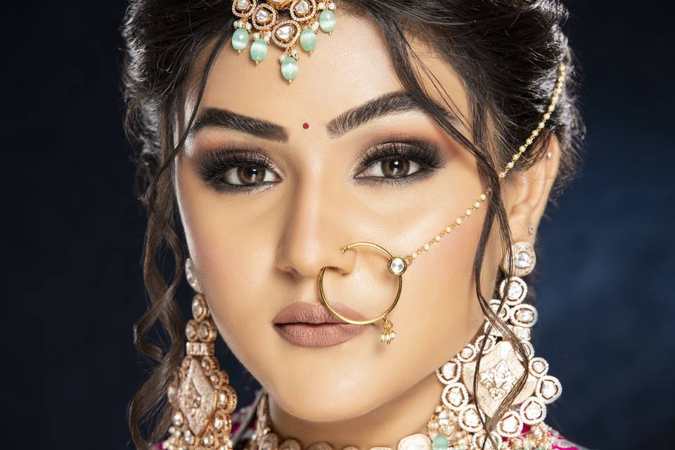 Bridal makeup