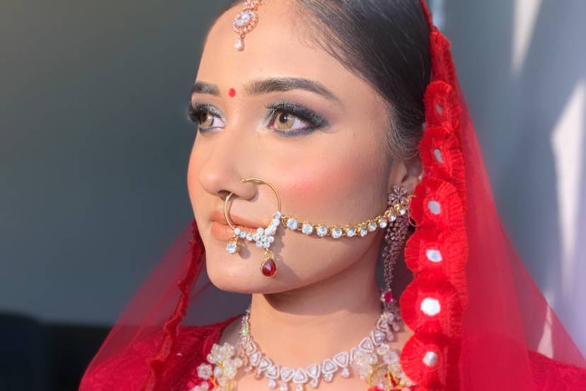 Bridal makeup