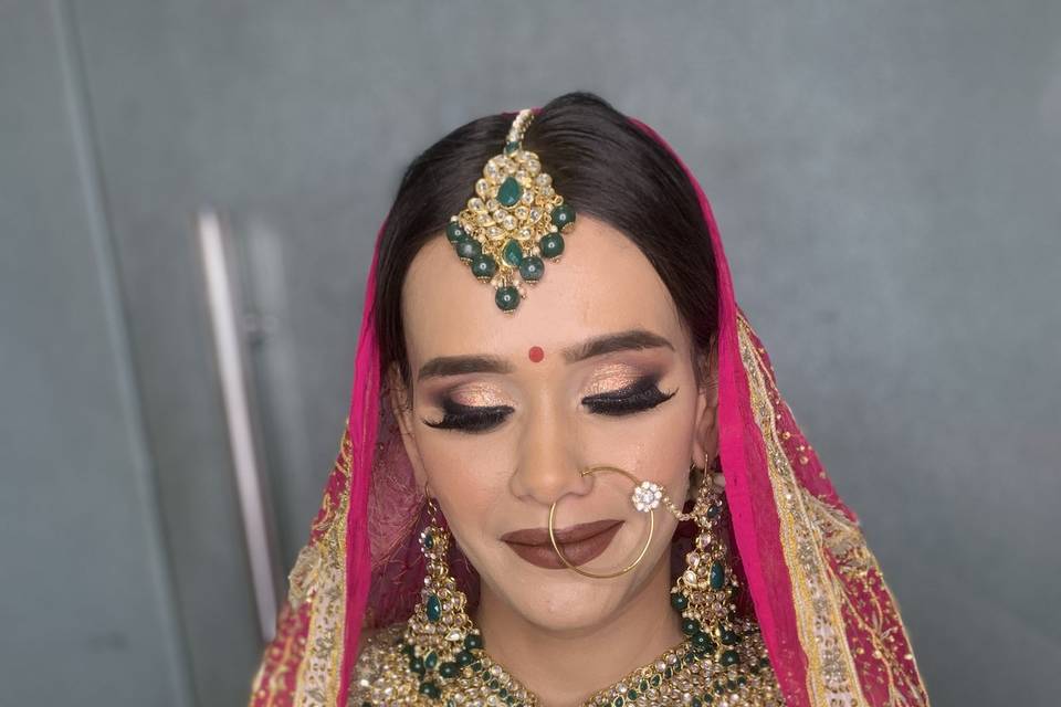 Bridal makeup