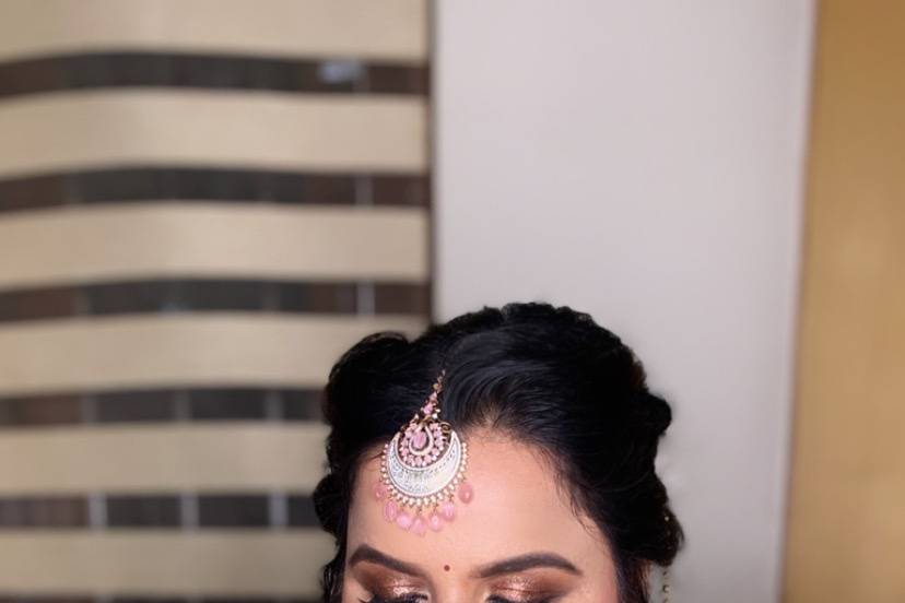 Bridal makeup