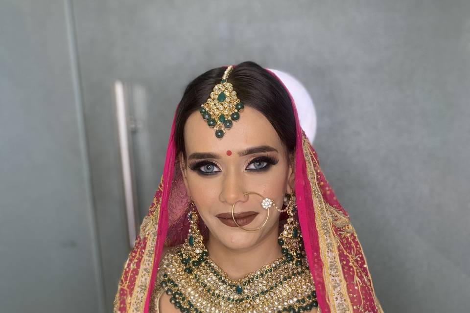 Bridal makeup