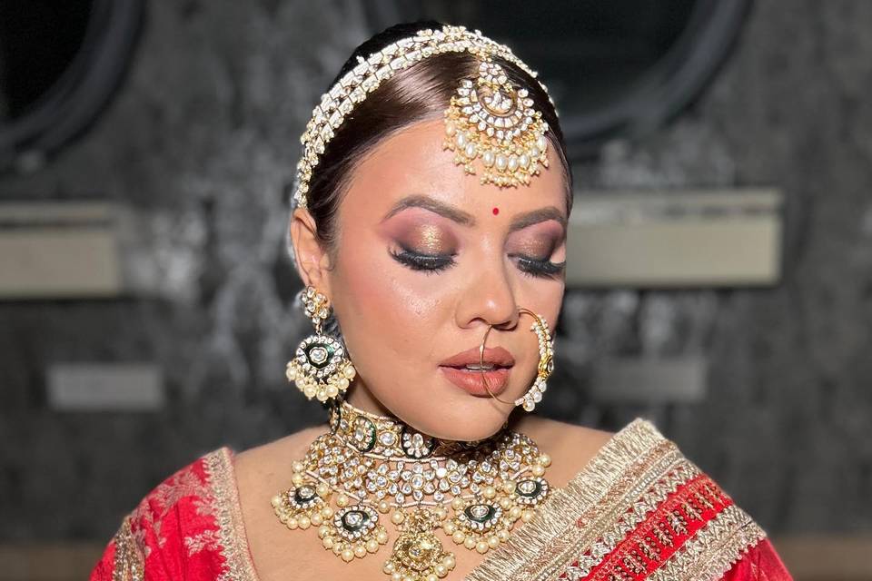 Bridal makeup