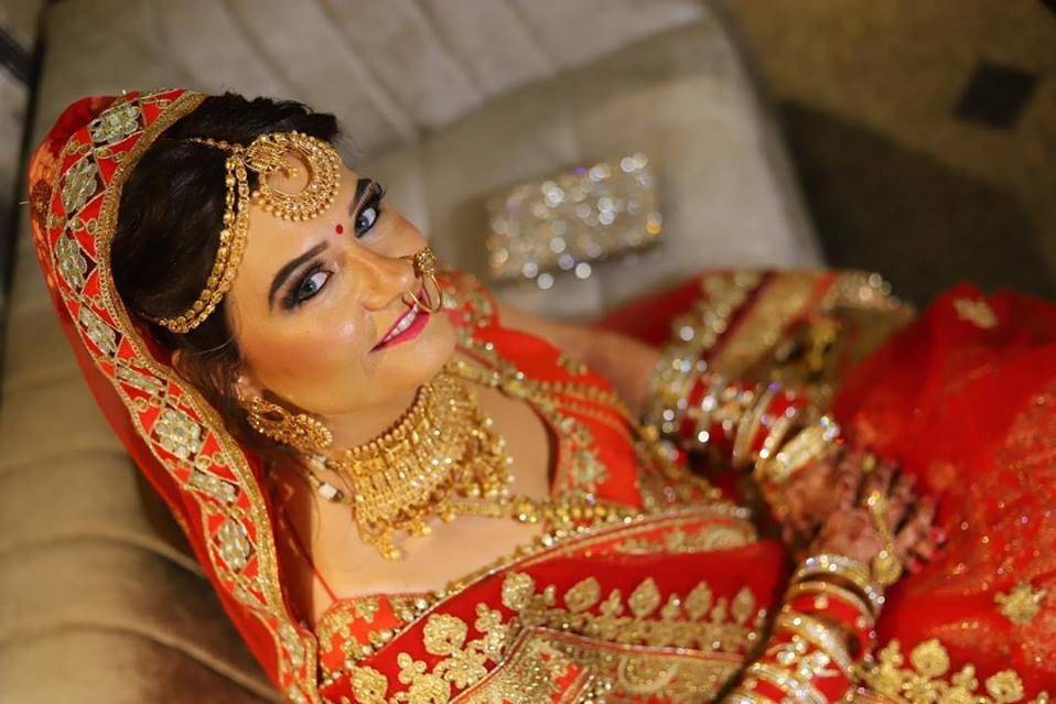 Bridal makeup