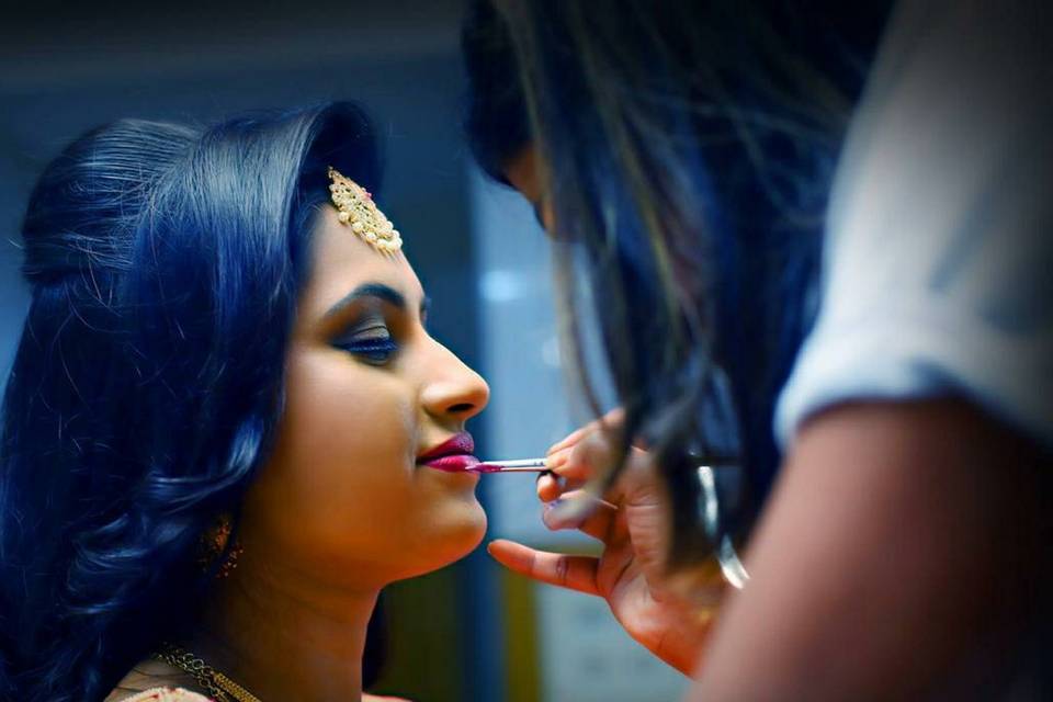 Bridal makeup